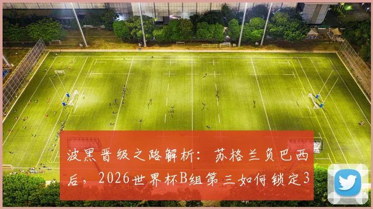 波黑晋级之路解析:苏格兰负巴西后,2026世界杯B组第三如何锁定32强席位